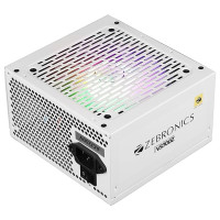 ZEBRONICS Zeb VS700Z 700W Non-Modular Gaming Power Supply  RGB Fan - White